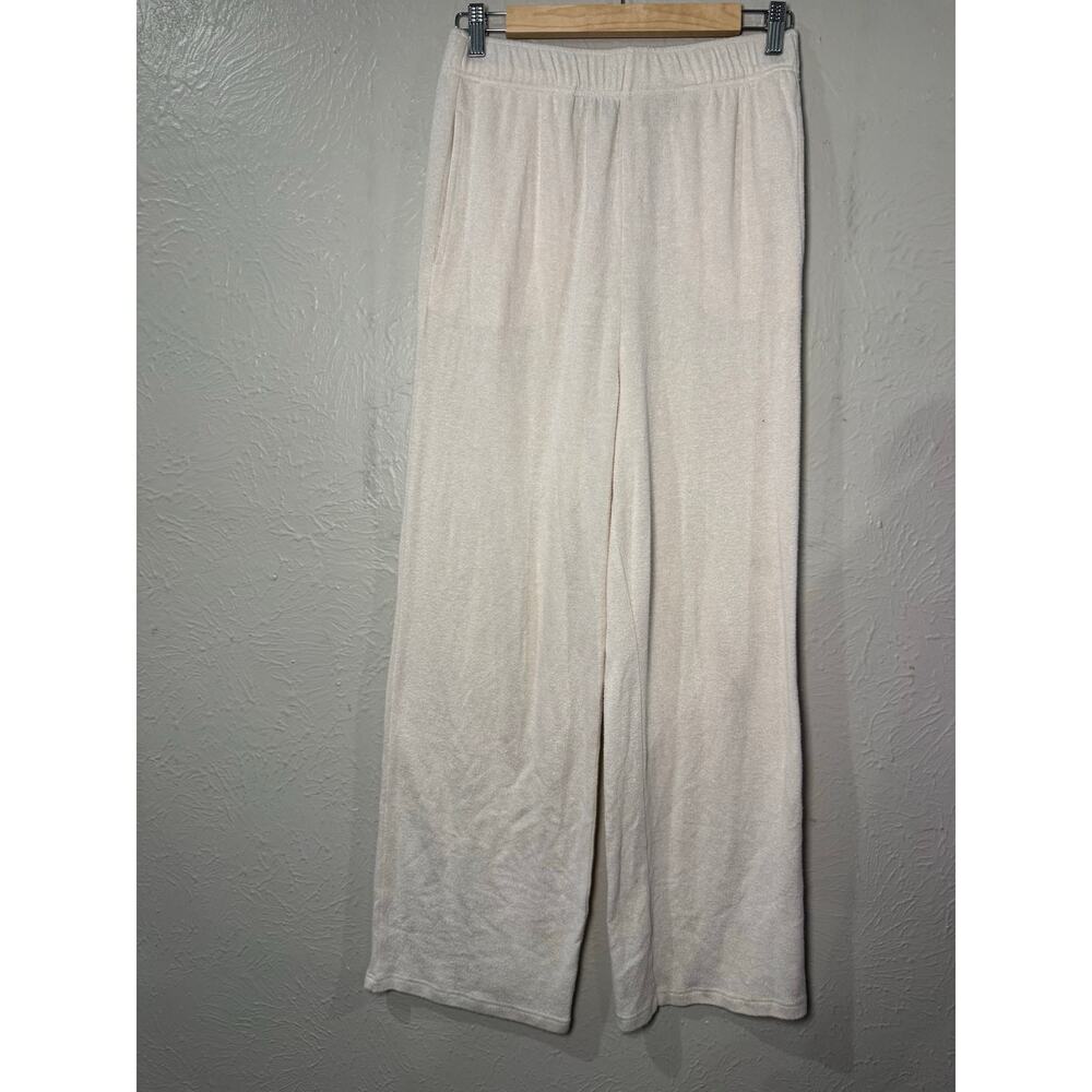 Quince Neutral Brushed Lounge Straight Leg Pants Small - Picture 3 of 7